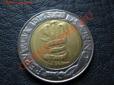 Биметал Сан Марино 500 л 1995 ФАО ребенок до 03.08 в 21.00М - IMG_0008