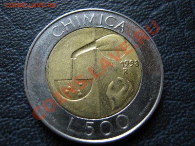 Биметал Сан Марино 500 лир 1998 Химия до 03.08 в 21.00 М - IMG_0009