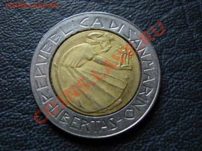 Биметал Сан Марино 500 лир 1985 "Зомби" до 03.08 в 21.00 М - IMG_0022