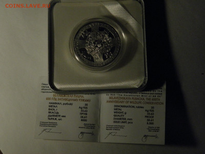 20 рублей 2009г Белорусь (Пуща) до 22.11.19  21-00 - P1010315.JPG