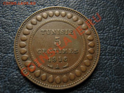 Тунис Французский 5 сантимов 1916 до 03.08 в 21.00 М - IMG_0173