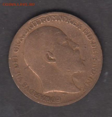 Великобритания 1910 1 пенни до 23 11 - 227а