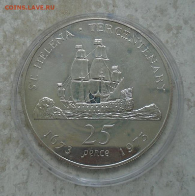 о. Святой Елены 25 пенсов 1973 пруф до 21.11.2019 22:00 мск - DSC08173.JPG