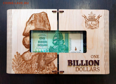 Монеты и банкноты, Новинка Трамп доллар - 01_One Billion Dollars_sm