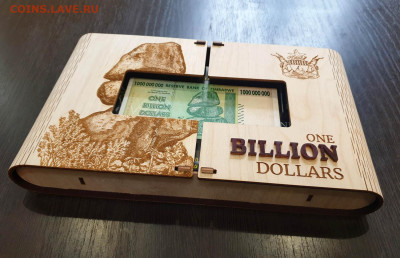 Монеты и банкноты, Новинка Трамп доллар - 02_One Billion Dollars set_sm