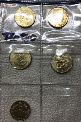 Набор монет Ватикана 200, 20 лир 8 шт UNC до 22.00 МСК 20.11 - F8774C14-1184-4D31-A150-61311DF39ABA