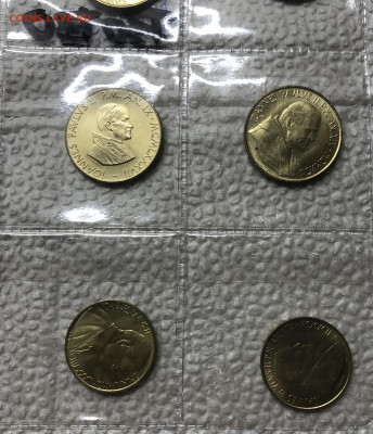 Набор монет Ватикана 200, 20 лир 8 шт UNC до 22.00 МСК 20.11 - 2B1F9AE5-9326-4F6E-9FD2-30067530CD5C