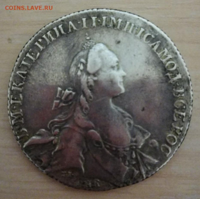 Рубль 1731 и 1766 - 1766