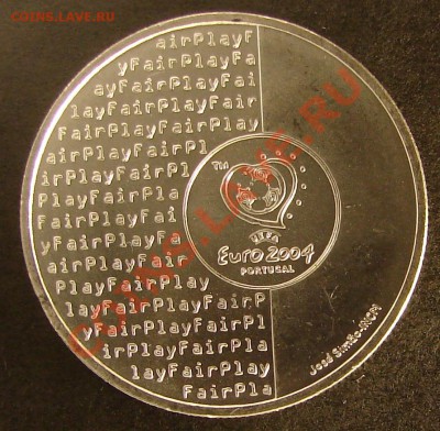 Португалия, 2003, 8 евро, Ag, футбол, "текст" 22.00мск 06.08 - Португалия 2003 8 е текст 1
