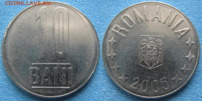 Румыния 10 бани 2005 до 24-11-19 в 22:00 - Румыния 10 бани 2005    8528
