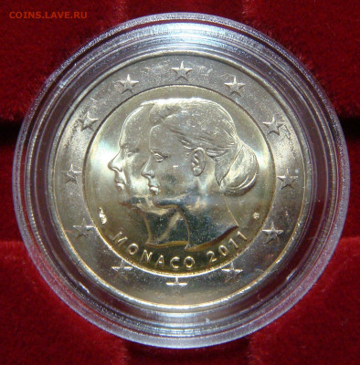 МОНАКО 2 евро 2011 «Свадьба» UNC c 200Р. До 25.11 (ПН) 22.00 - 01.JPG