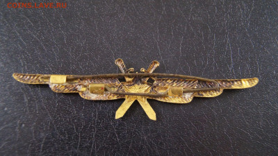 Знак ВВС обр. 1949 г. 98мм, без класса, тяж. метал. Оценка . - 95294886