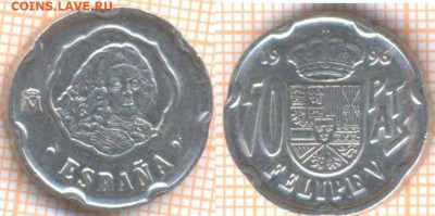 Испания 50 песет 1996 г. , до 25.11.2019 г. 22.00 по Москве - Испания 50 песет 1996  7282