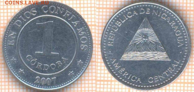Никарагуа 1 кордоба 2007 г. , до 25.11.2019 г. 22.00 по Моск - Никарагуа 1 кордоба 2007  7288