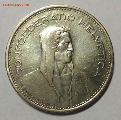 Re: С 200 р. Швейцария 5 франков 1937г. - IMG_20191120_210255
