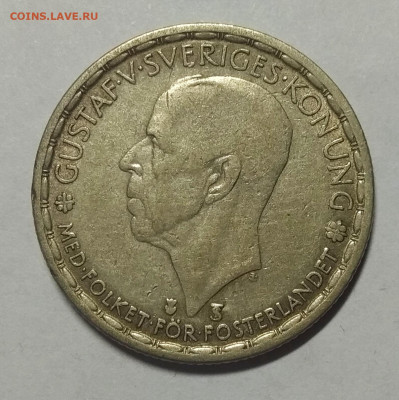 С 200 р. Швеция 1 крона 1950г. - IMG_20191120_205824