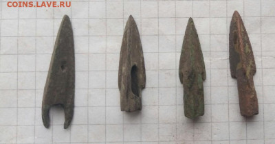 наконечники,бронза,сарматы-4шт до 22.11.19 22-00 мск - P91113-104800