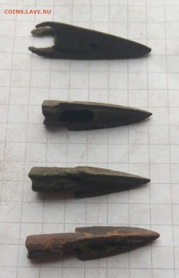 наконечники,бронза,сарматы-4шт до 22.11.19 22-00 мск - P91113-104813