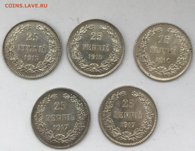 25 пенни 1913-1917 г До 26.11.2019 22.00 по МСК - 780E4102-8E1B-476D-A7FA-8954BBC5F89C