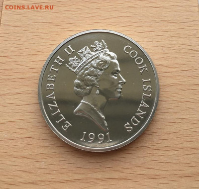 КПД Острова Кука 5$ долларов 1991 Красный кенгуру Шайба - kpd_krona_shajba_ostrova_kuka_5_dollarov_1991_krasnyj_kenguru_vymirajushchie_vidy_fauna_zhivotnye_buklet1