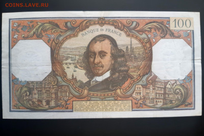 Франция 100 франков 1969 г. сохран до 22.11.2019 22:00 - 20191121_134333