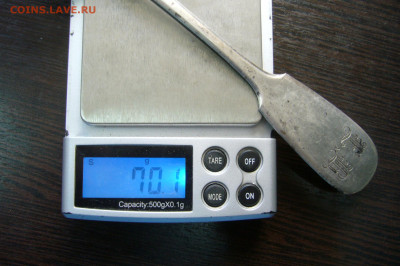 Пара столовых ложек серебро 84 - 24-11-19 - 23-10 мск - P2150987.JPG