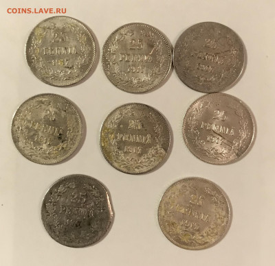 25 пенни 1917 г без короны (7 шт)До 26. 11.2019 22.00 по МСК - 255207CE-3629-4B55-8F3E-D24F75F3DF4F