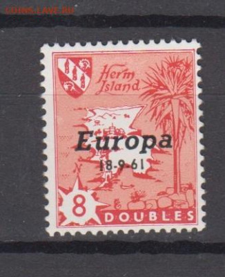Великобритания острова Херин 1961 1м надпечатка до 26 11 - 293