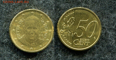 50 евроцентов 2015 Ватикан до 28.11.19 в 22.00 мск - img494