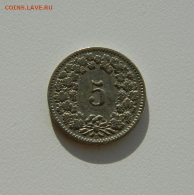 Швейцария 5 раппенов 1908 г. до 26.11.19 - DSCN0001.JPG