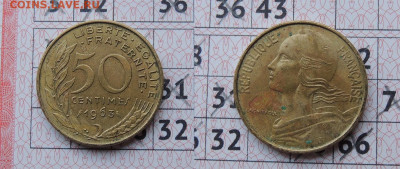 Франция 50 сантимов 1963 до 29.11 - Франция 50с