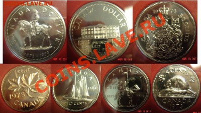 Канада: монеты от 1859 до наших дней - продаю. - Набор.JPG