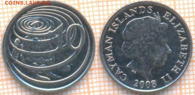 Каймановы острова 10 центов 2008 г., до 29.11.2019 г. 22.00 - Каймановы 10 центов 2008  8526