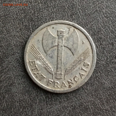 Франция 2 франка 1943 года. До 22:00 29.11.19 - BB454C0A-5E07-4E33-B364-39CD5A1DD62E