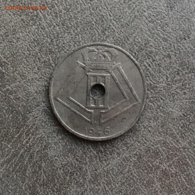 Бельгия 25 сантимов 1946 года. До 22:00 29.11.19 - 3FAD2B0E-C956-4823-A7EB-BFB3BD0C8AC4