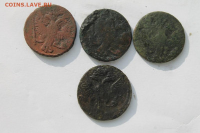 Денги и полушки 1731-1750 на определение разновидностей - денги1747.JPG