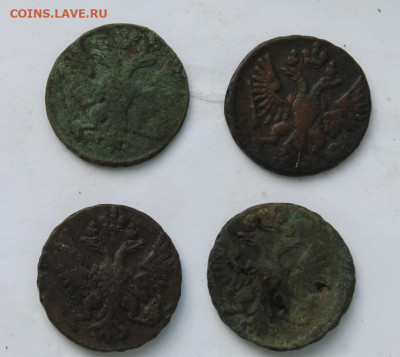 Денги и полушки 1731-1750 на определение разновидностей - денгии1750.JPG
