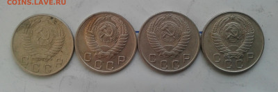 10 копеек 1954,55,56,57. До 28.11.19 в 22:00 - image