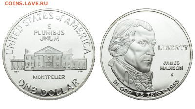 США. 1 доллар 1993 г. Proof. Мэдисон. До 27.11.19. - DSH_5177.JPG