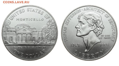 США. 1 доллар 1993 г. АЦ. Джефферсон. До 27.11.19. - DSH_5202.JPG
