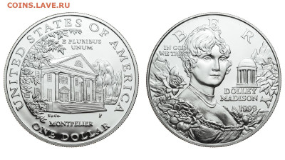 США. 1 доллар 1999 г. Proof. Долли Мэдисон. До 27.11.19. - DSH_5225.JPG