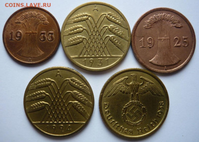 Германия. 5ть монет 1924-38гг.До 1.12.18г  22.00 мск - P1290735.JPG