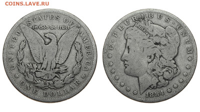 США. 1 доллар 1884 г. Морган. До 27.11.19. - 1884.JPG