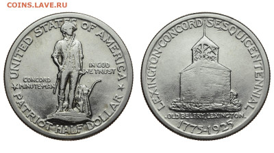 США. 50 центов 1925 г. Лексингтон. До 27.11.19. - Р119.JPG