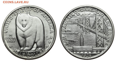США. 50 центов 1936 г. Мост. До 27.11.19. - Р121.JPG