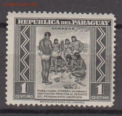 Парагвай 1944 1м ** 1с до 30 11 - 636