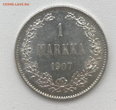 Финляндия:20 марок 1879 и 1904, 10 марок 1878 и 1 марка 1907 - 7C807F03-5E47-44DD-BCB7-1F740FECF9D1