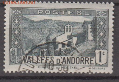 Андорра Фр 1932 1м 1с до 30 11 - 653