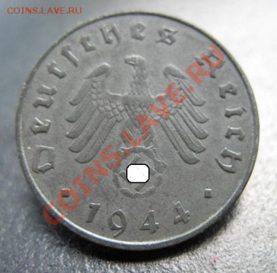 Третий рейх, 1944 г, 10 пф, до 09.08 в 21-00 мск - 44 10 пф а