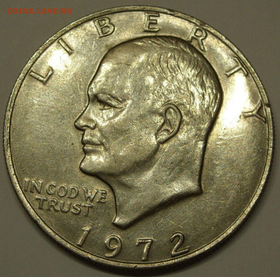 1 доллар США 1972 Орёл. - 1 доллар США 1972 Орёл - 2